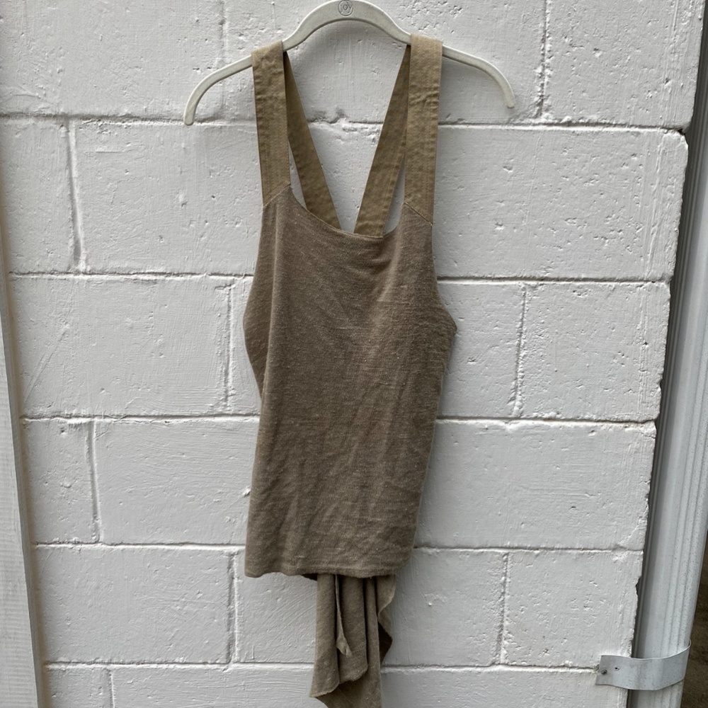 Free People Open Back Tank Top